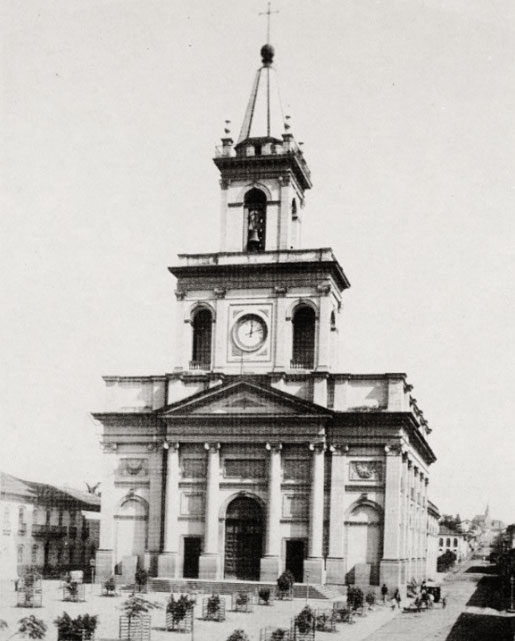 Catedral Metropolitana de Campinas na época da inauguração