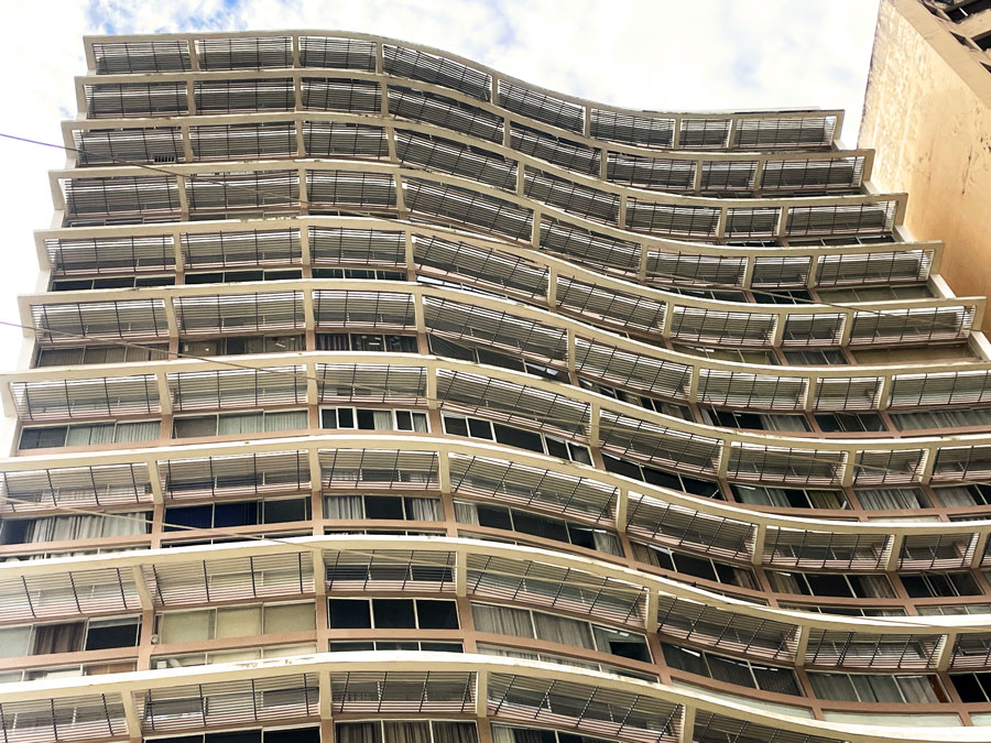 Fachada ondulada Edifício Itatiaia - OScar Niemeyer - Museu Virtual de Campinas
